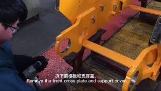 How to assemble a forklift step by step?