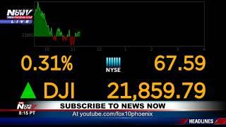 FNN: Dow closes up than 1,000 points while government still partially shutdown