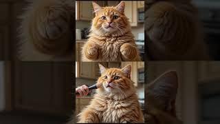 Adventures of a Stylish Tabby Cat"#CuteCat #TabbyCat #CatAdventures #FelineFun