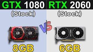 GTX 1080 Vs. RTX 2060 | 1080p and 1440p Gaming Benchmarks