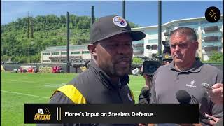 Brian Flores Details Input He'll Have on Steelers Defense