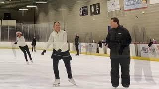 Adult Figure Skating: Back In The NW Gold MIF Lesson