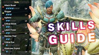 Everything you need to know about ARMOR SKILLS ► Monster Hunter Rise