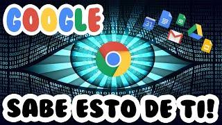 Mira todo lo que GOOGLE SABE SOBRE TI... | Como te espía Google | Anormalix