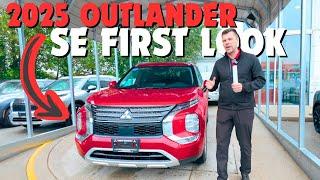 2025 Outlander SE PHEV Mitsubishi - real life walkaround!