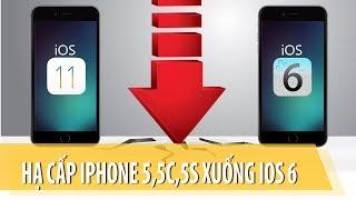 Apple Chính Thức Cho Phép iPhone 5,5C,5S Hạ Cấp Về IOS 6, IOS 7, IOS 8