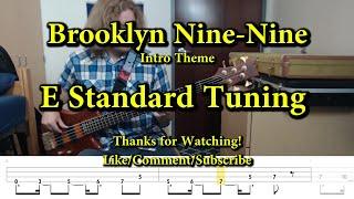 Brooklyn Nine-Nine Intro Theme (Bass Cover with Tabs)