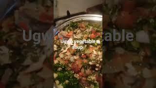 #Vegetablelovers#yumm, don't eat ur white rice, potatoes, Eba and spaghetti alone 