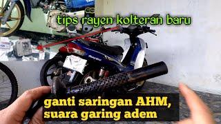 ganti saringan AHM f1zr | tips rayen