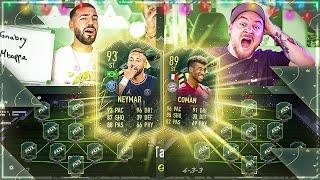 FIFA 22: NEYMAR WINTER WILDCARD vs COMAN Squad Builder Battle  DerKeller vs Wakez !!