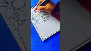 Let's Decorate Our Front Page With This Beautiful Design #shorts#ytshorts #borderdesign