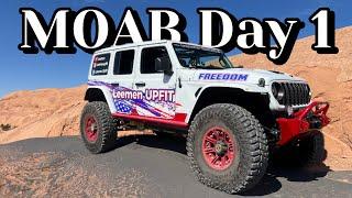 Moab with @UnwindingRoads | Conquering Hell's Revenge | Jeep Gladiator Diesel & 392 Wrangler