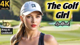 4k AI Lookbook model : The Golf Girl #lookbook #ai #golf #golfswing #paris