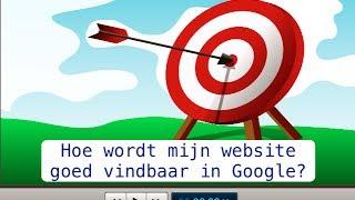 Zonder kosten je website vindbaar maken.Cursus review Imed Baatout