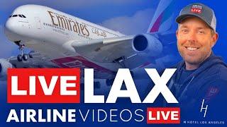 LIVE Los Angeles (LAX) Airport Plane Spotting From The H HOTEL! (December 20th, 2024)