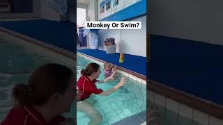 Baby Swim Skills - Monkey And Swimming
