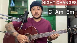 Chord Gampang (Night Changes - One Direction) Arya Nara (Tutorial Gitar)