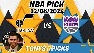 Utah Jazz vs. Sacramento Kings Pick 12/8/24 NBA Prediction Today