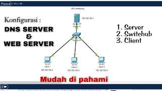 Konfigurasi DNS Server & Web Server | Cisco Paket Tracer