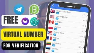 How To Get FREE Virtual Phone Number Of Any Country 2023. us number for whatsapp