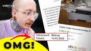 SÄGE über KLEINANZEIGEN gekauft... und DANN DAS!  | 2.6.-5.6.23 | #WERKTAG. mit Jonas Winkler