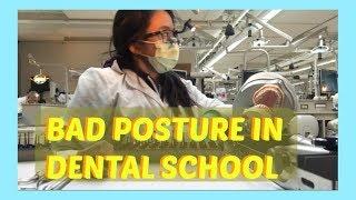 Bad Posture in Dental School || Brittany Goes to Dental School