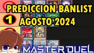 Predicción Banlist Master Duel Agosto 2024 Adiós Yubel con fe ;D TeamSetoX Yu-Gi-Oh!