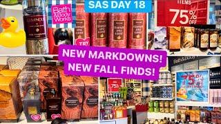 SAS DAY 18 NEW Markdowns + Fall! Bath & Body Works Walkthrough