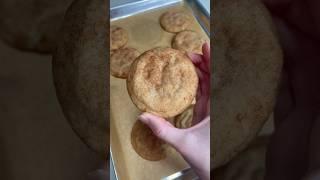 Snickerdoodle Cookies 🩷 #snickerdoodle #recipe #cookies