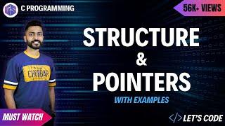 Structure & Pointer in C Programming with example