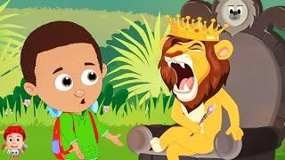 Ghan Ghor Jungle, घन घोर जंगल, Chanda Mama Song + More Hindi Rhymes for Kids