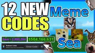 *NEW CODES* ROBLOX MEME SEA CODES 2024 NOVEMBER | MEME SEA CODE | MEME SEA