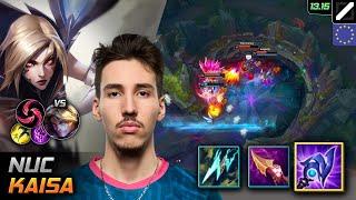 Nuc Kai'Sa Mid Build Luden's Tempest Hail of Blades - LOL EUW GrandMaster Patch 13.15