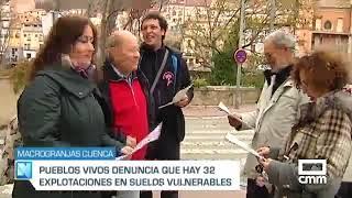 Pueblos Vivos de Cuenca denuncia que hay 32 macrogranjas en suelos vulner