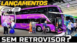 ÔNIBUS SEM RETROVISOR? A FAMÍLIA MARCOPOLO G8 COMPLETA NA MAIOR FEIRA DE ÔNIBUS DA AMÉRICA LATINA