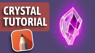 Crystal Tutorial | Autodesk Sketchbook Tutorial