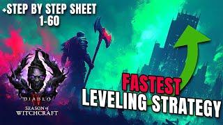 Season 7 FASTEST Leveling Strategy for Diablo 4