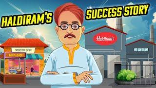 Success Story Of Haldiram | English Story | Learn English | Moral Stories | Animated Stories |