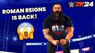 Roman Reigns Is BACK vs. The Bloodline 2.0 (WWE 2K24)