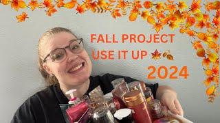 FALL PROJECT USE IT UP ‍🟫  24 PRODUCTS !