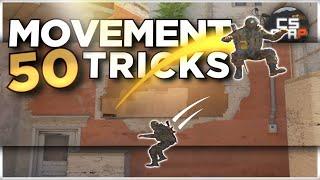 50 MOVEMENT TRICKS to look like a PRO in CS2 | CS2 afap