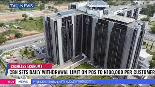 CBN Sets Daily Withdrawal Limit On POS To 100,000 Per Customer