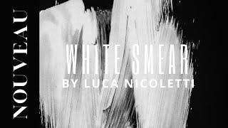 TV ART | Abstract: White Smear by Luca Nicoletti | 4K Screensaver for TV Frame | LOOP