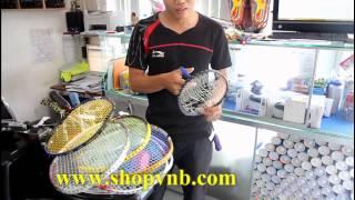 Cách cắt lưới cầu lông - Cut string badminton