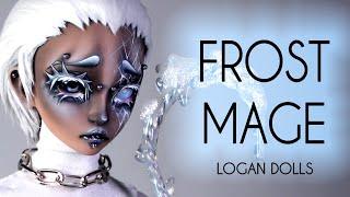 I made a FROST MAGE┃Art Doll┃LoganDolls BJD Customization