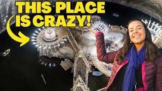 UNDERGROUND THEME PARK IN ABANDONED MINE!! | Turda Salt Mine | Salina Turda, Romania