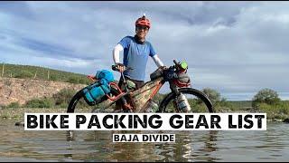 My Essential Gear List for BikePacking the BajaDivide