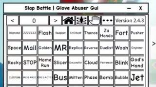 Slap battle script | Multi-Glove Abuser (Beta Version)