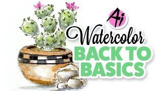 Ai Watercolor - Back to Basics with Kendra - July 20, 2021