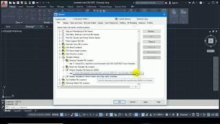Cài đặt mặc định khởi động nhanh AutoCAD theo file CAD mẫu đã tạo -AutoCAD 2020